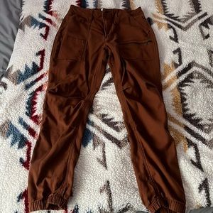 REI pants, a copper color, Size 8